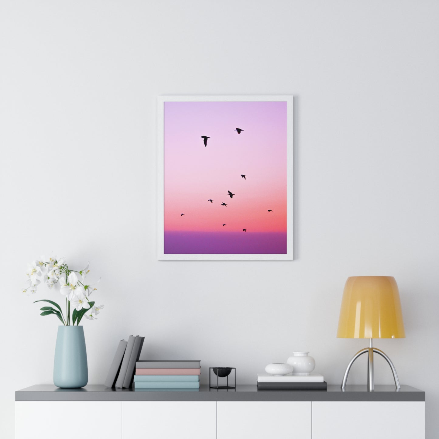 Vertical Framed Poster • Urlaubsmotiv