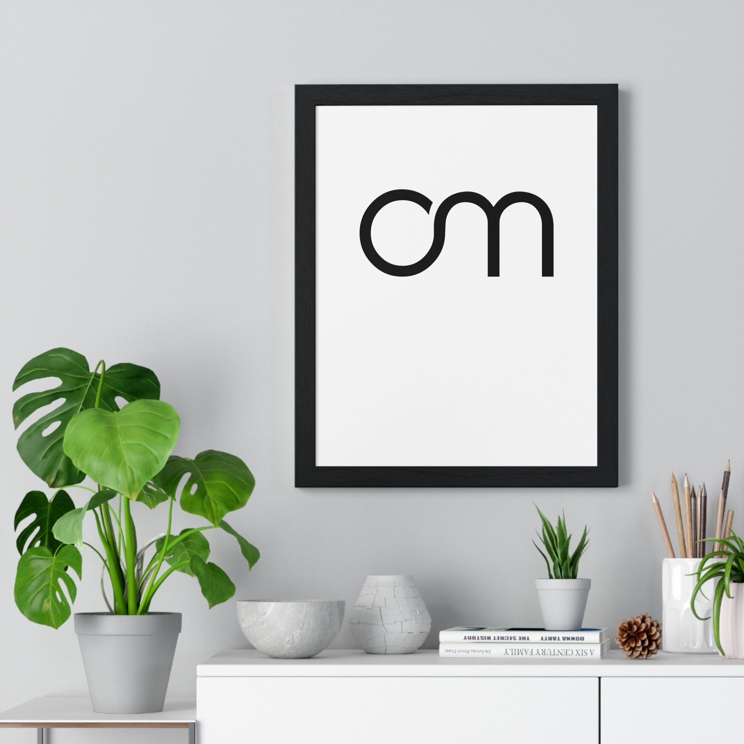 Vertical Framed Poster