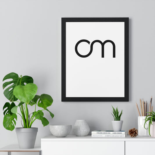 Vertical Framed Poster