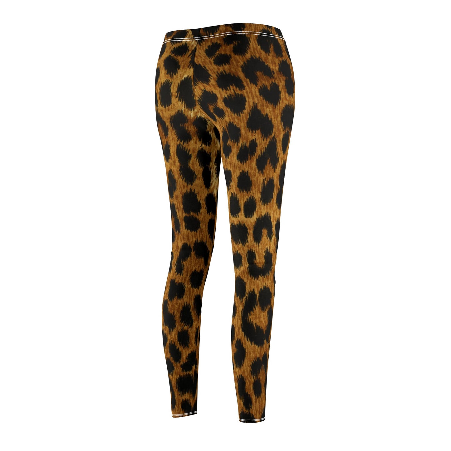 LEOPARDEN LEGGINGS FELL OPTIK • Animal Print • Damen Leggins mit Print Aufdruck • Beste Leggings für Sport & Alltag