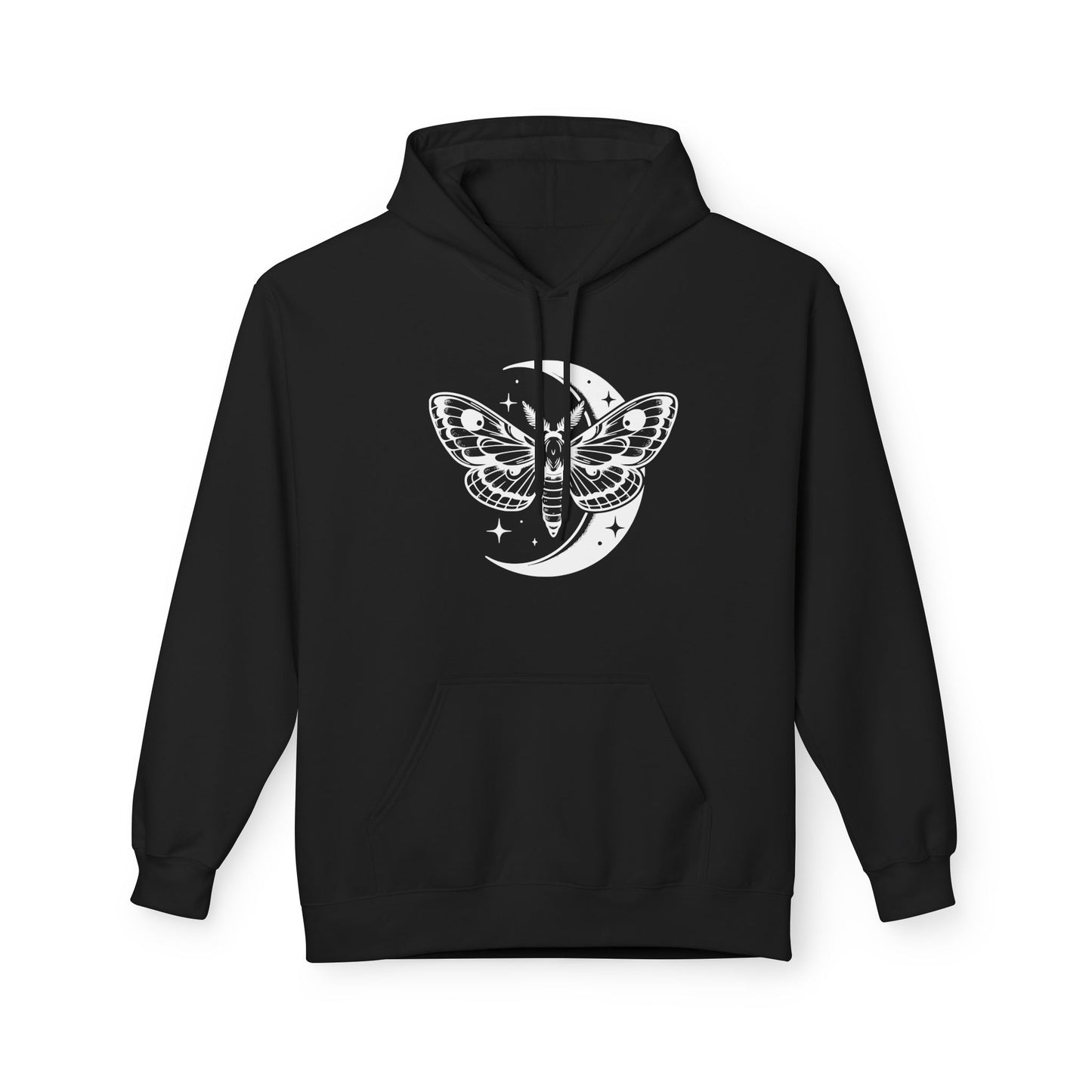 MOND MOTTE STERNE • Spirituelles Erwachen • Kuschelweicher Hoodie für Damen & Herren • Baumwolle 🌿