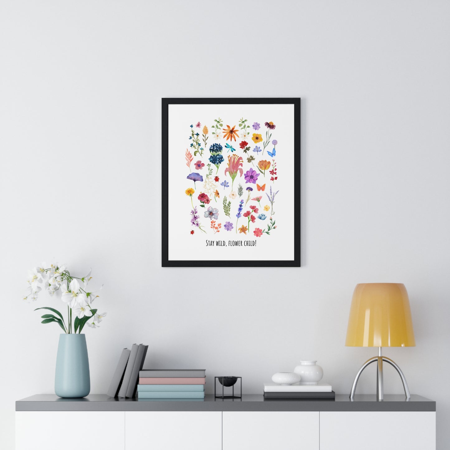 Vertical Framed Poster