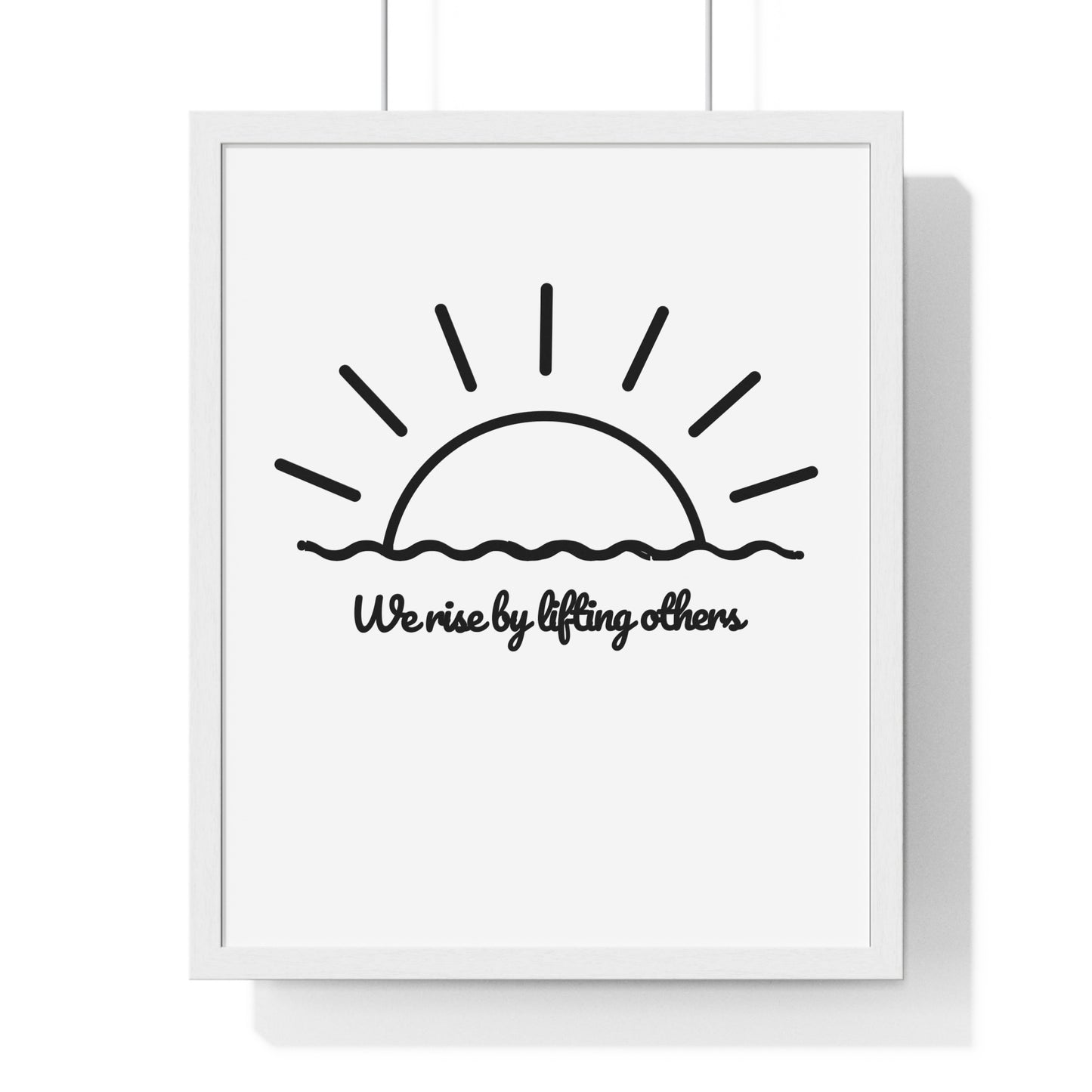 Vertical Framed Poster