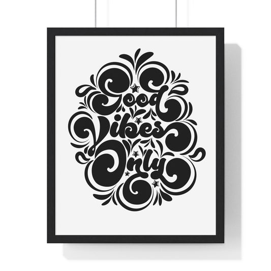 Vertical Framed Poster