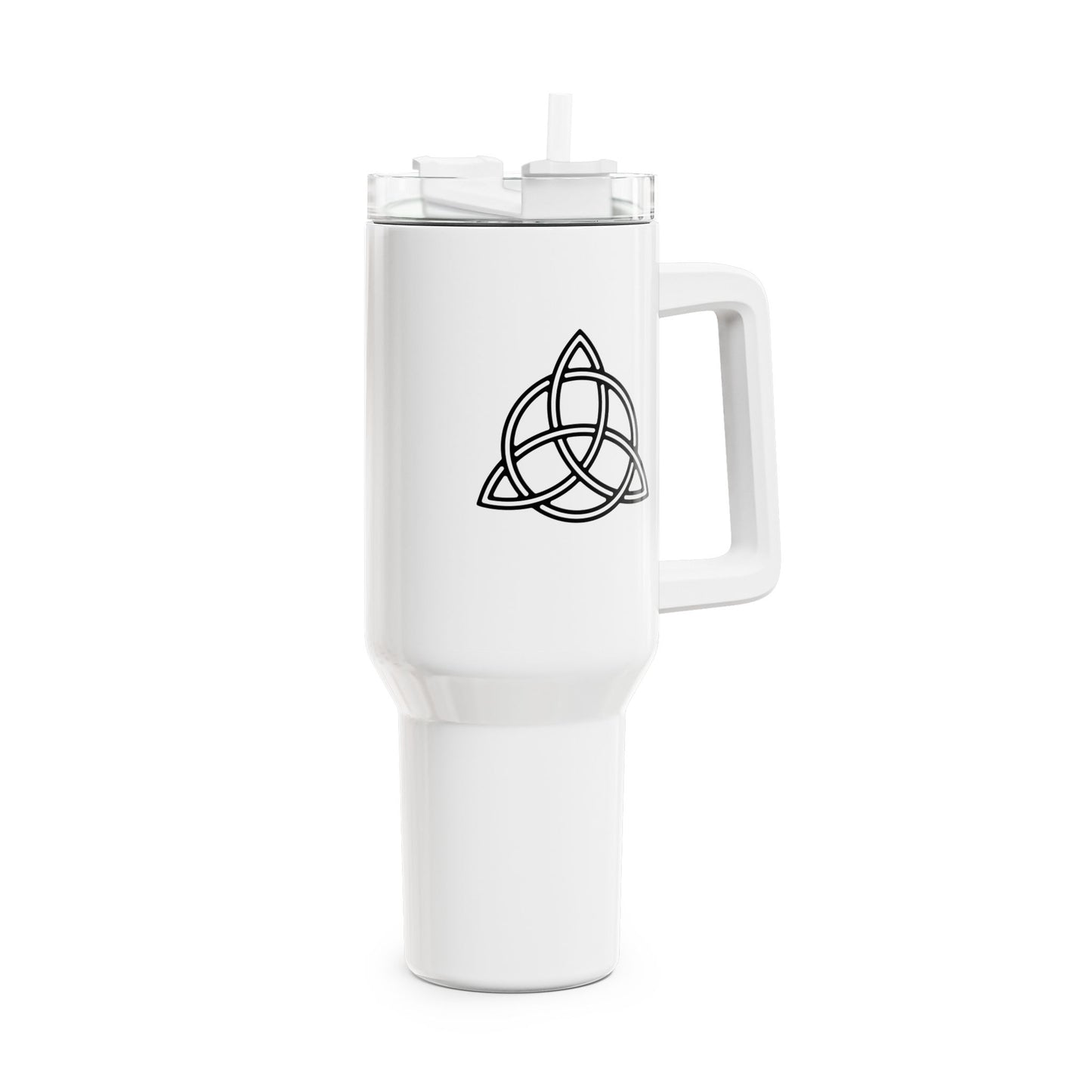 TRIQUETRA KELTISCHER KNOTEN • NORDISCHES WIKINGER ZEICHEN • Tumbler XXL Reisebecher 1,2L - YOGA SANTA