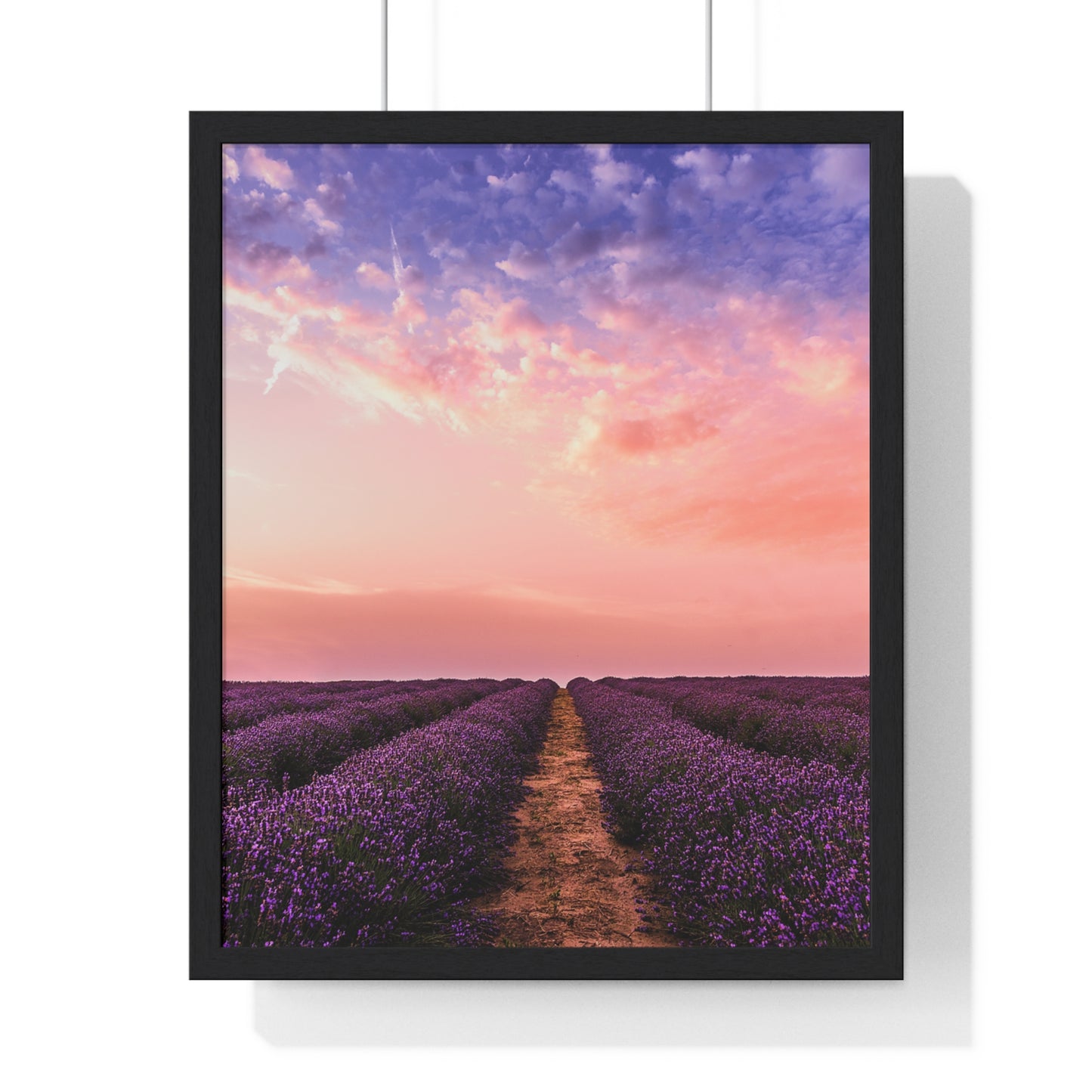 Vertical Framed Poster  • Provence Camargue Urlaubsmotiv