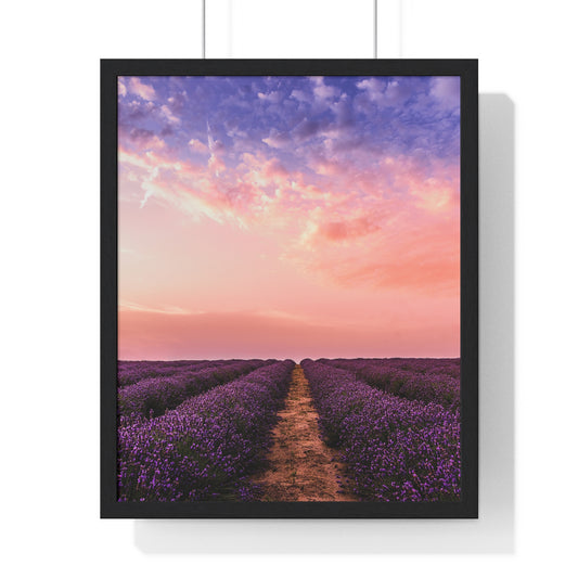 Vertical Framed Poster  • Provence Camargue Urlaubsmotiv