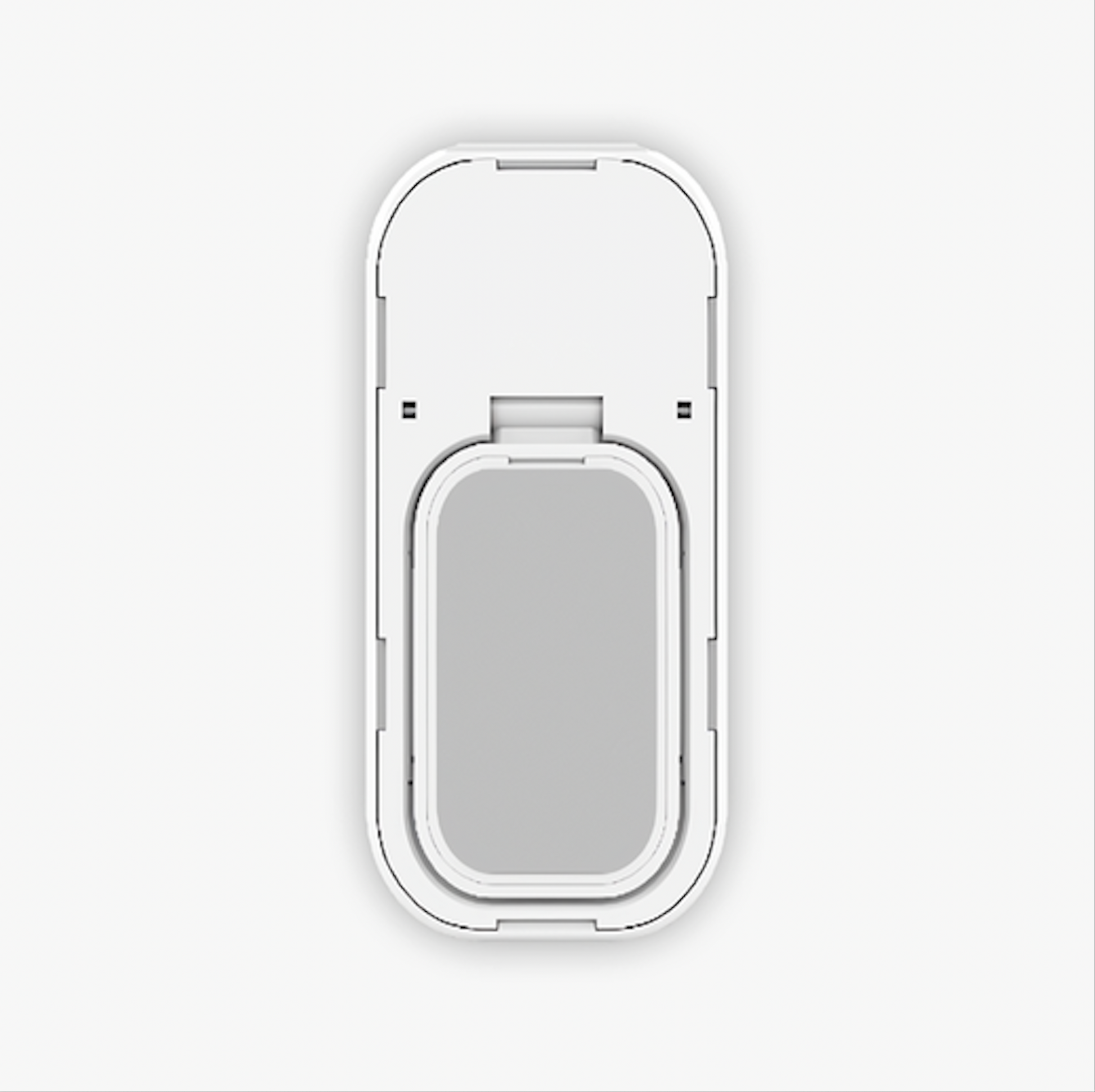 HEAVILY MEDITATED • Handyhalter Yoga Spruch Meditations Accessoire • Handy Smartphone Handgriff Halterung, Tischständer – Aufklappbar - YOGA SANTA